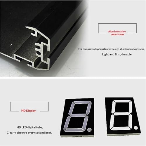 Temporizador digital multifuncional con alarma LED miniatura 4