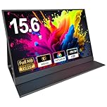 SSYA 15.6 inch Portable Screen Monitor,100% sRGB 1080P USB Type-C HDMI Second Screen for Laptop,PC,Phone,PS,Xbox,Swich,IPS Ultra-Slim Full HD Work and Gaming Screen Monitor
