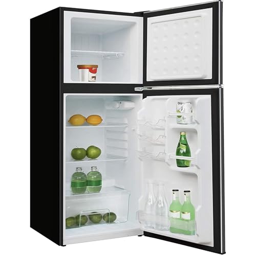 Generic EFR451 Fda, 4.5 Cu. Ft., 2 Door Compact Refrigerator-Chrome Trim thumb #2