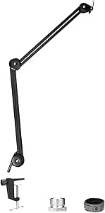 Amazon.com: Boya By-Ba20 Spring-Loaded SUSpension Arm - Black : Musical ...