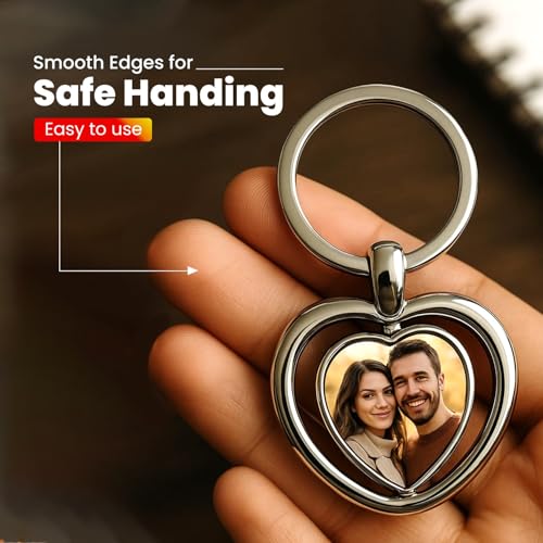 Image of magical gifts Customized Keychains, Unique Personalized Key RIngs and Charms with Your Photos /Name /Design for Bags /Bikes /Car and Gifting Purposes