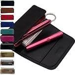 GC Case Accessory Compatible with IQOS Iluma or Originals Duo 3.0 + Terea or Heets Sticks Set (Shiny Black)