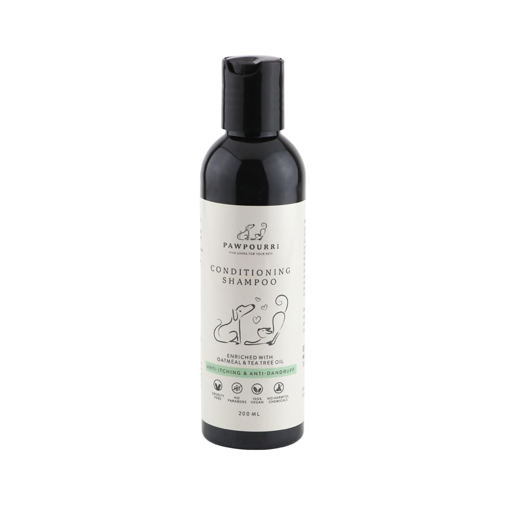 See full amazon price history chart for Pawpourri Conditioning Shampoo for Dogs, Puppy and Cats - 200ml (with Tea Tree Oil & Oatmeal) Pawpourri Conditioning Shampoo for Dogs, Puppy and Cats - 200ml (with Tea Tree Oil & Oatmeal) (B0CW37WGF8) Amazon Price History, Amazon Price Tracker