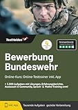 Bewerbung Bundeswehr Online Kurs: Online-Testtrainer inkl. App I + 5.000 Aufgaben mit Lösungen, Erfahrungsberichte, Austausch in Community, Sprach- & Mathe-Training uvm!
