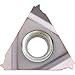 Kyocera 16 ER125ISOM TC60 Grade Uncoated Cermet, External, 60 Degree Full Profile, Right-Hand Threading Insert for Metric (M) Threads (10 Pieces)