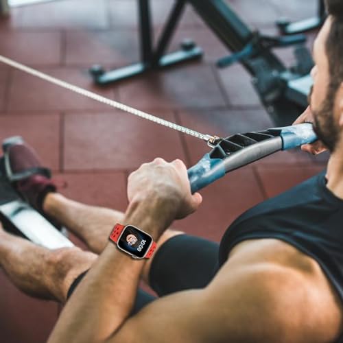 JTaoBand Sport Bands Compatible with Apple Watch Band 42mm 44mm 45mm 46mm 49mm 38mm 40mm 41mm Men Women, Breathable Silicone Replacement Strap for iWatch Series 11 10 9 8 7 6 5 4 3 2 1 Ultra SE by JTaoBand - Image 7