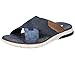 Produktbild Rieker Herren Pantoletten Blau, Schuhgröße:EUR 43