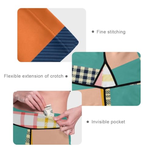 Leggings atléticos de cintura alta que no se bajan con control de abdomen y bolsillos seguros 5