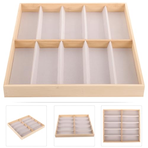 Organisateur de soleil compact en flocage avec 10 emplacements de rangement - 7