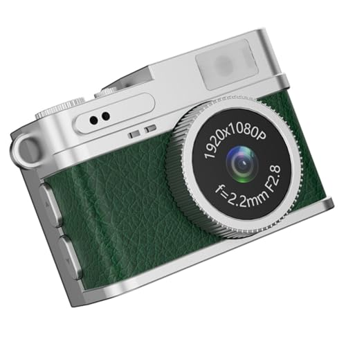 Caméra pouce vintage contre les pannes de batterie : vidéo 1080p rechargeable USB