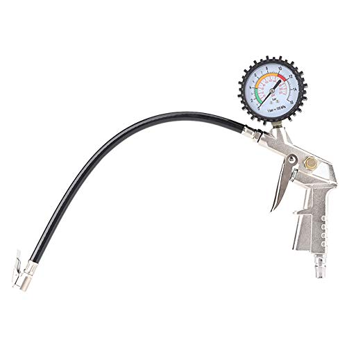 Multifunctional Car Automobile Tire Pressure Gauge Inflator Pump Gun