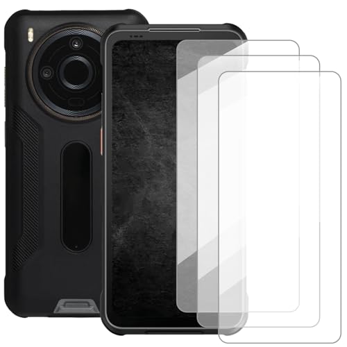 Image of Damolong Screen Protector Compatible with JCB Toughphone MAX M20(6.6 Inch) [3 Pack] Glass Screen Protector Suitable for JCB Toughphone MAX M20, Tempered Glass Protective Film
