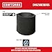 CRAFTSMAN CMXZVBE38765 Foam Sleeve Wet/Dry Vacuum Replacement Shop Vac Filter, Washable and Reusable, Wet Application Filter for Most Shop Vac Branded Shop Vacuums