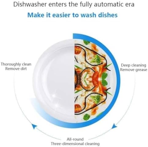 380w Ultrasonic Sink Dishwasher, Household Vegetable Washing Machine,With Touch Control, For Dishware, Fruits, Seafood