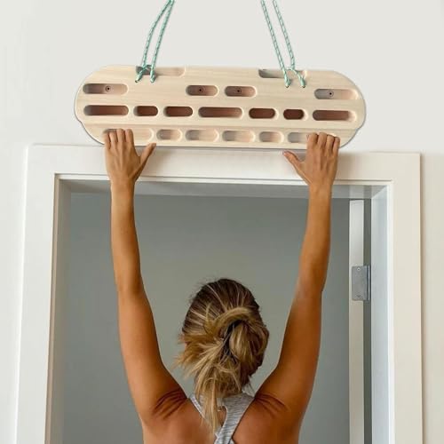 Suspensions et renforcement avec la planche d'escalade portable en bois - 2