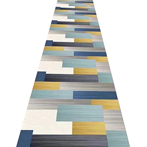 Tapis couloir lavable grand format et tapis de passage d'allée multicolore - 2