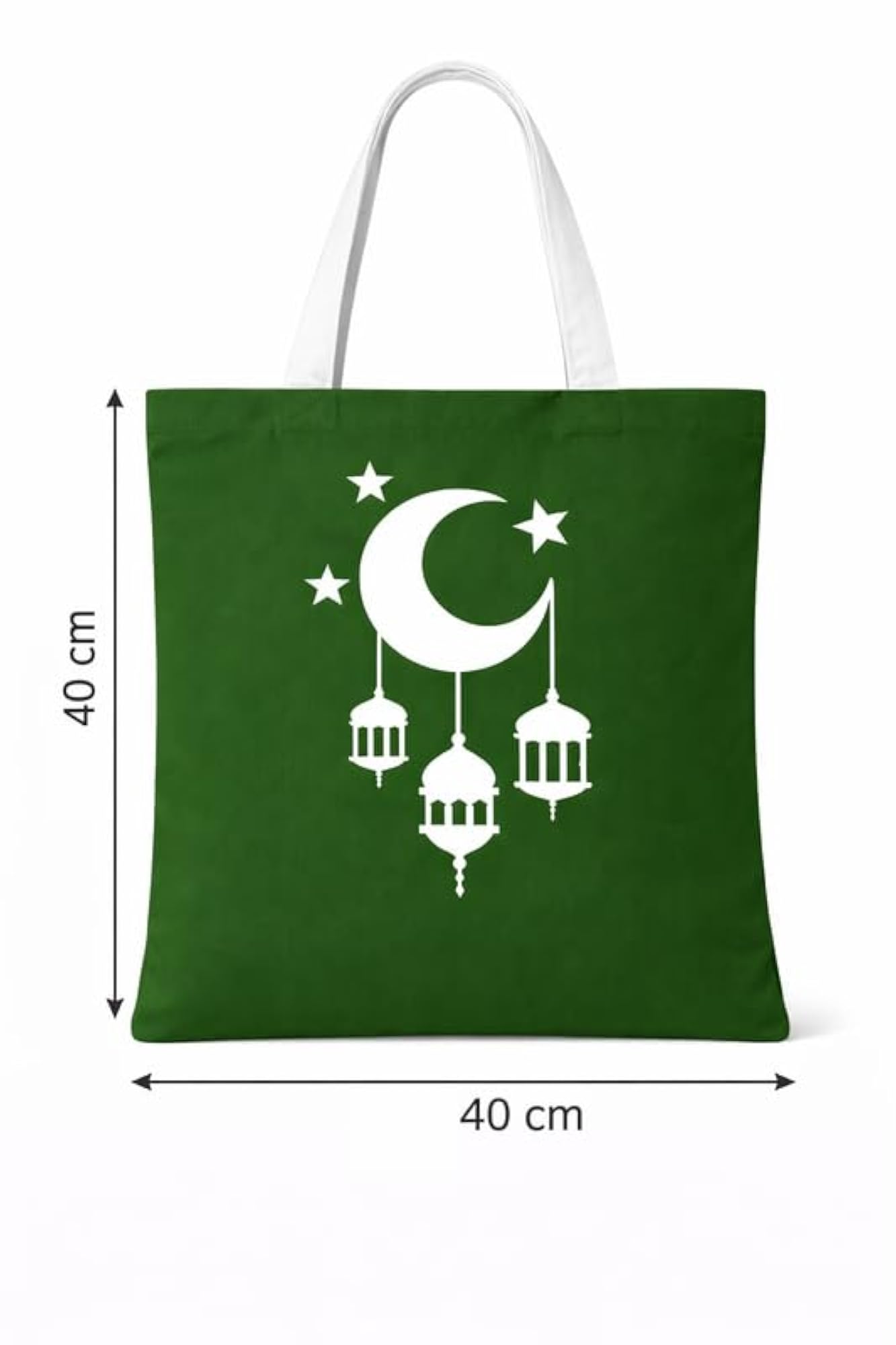 Ramadan Eid Mubarak Tote Bag, Islamic Design