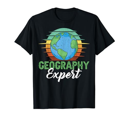 Geógrafo divertido geografía experto estudiante profesor gráfico Camiseta