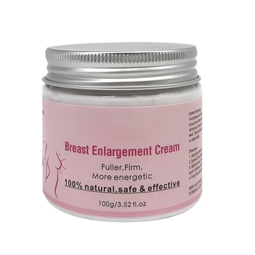 Bust Booster Cream, Breast Firming Hydration Lotion, Gentle Lifting Formula, 5.9x5.9x6.3cm for Wife, Girlfriend, Sister, Daughter, Daily Self-Care Noticeable Sculpting