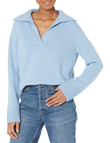 Image of Vince Women's Johny Collar Easy Sweater