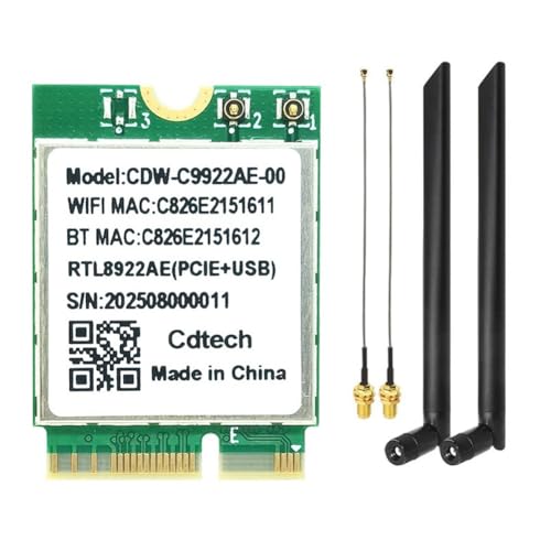 Carte WiFi 7 RTL8922AE Tribande pour stabiliser le télétravail sous Win11
