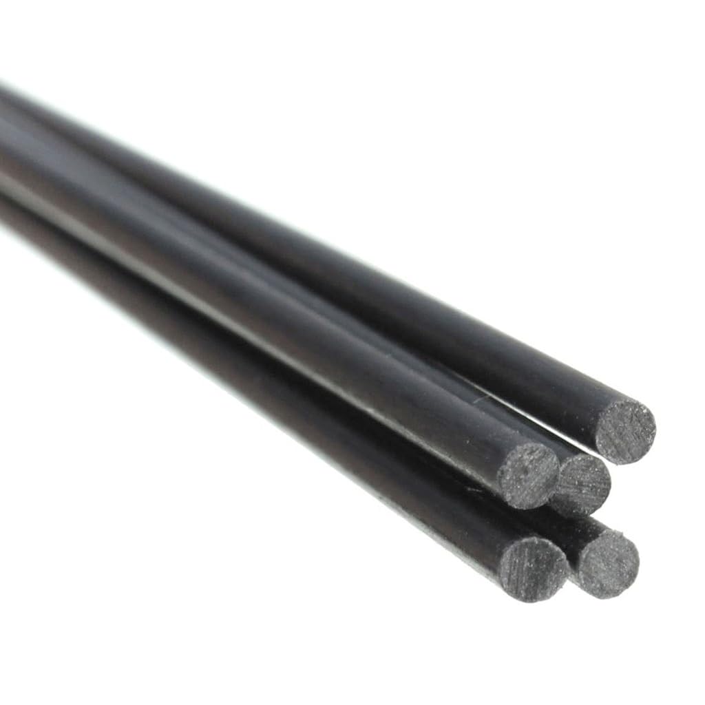20 szt. Prętów z włókna węglowego 500 mm, 5 średnic do zdalnie sterowanego samolotu DIY Wing Tube(3mm)