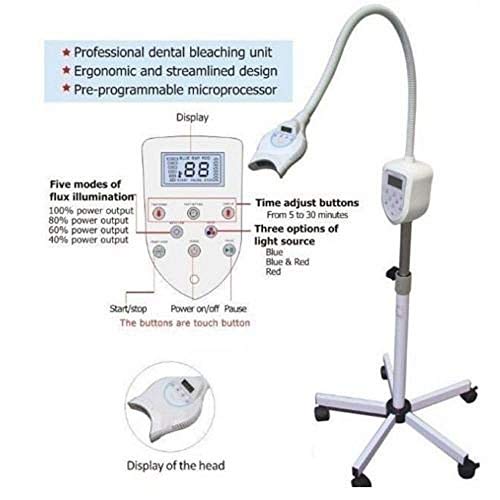 Image of BoNew Mobile Teeth Whitening Bleaching Light Lamp Accelerator Digital Display Lamp Machine MD-669