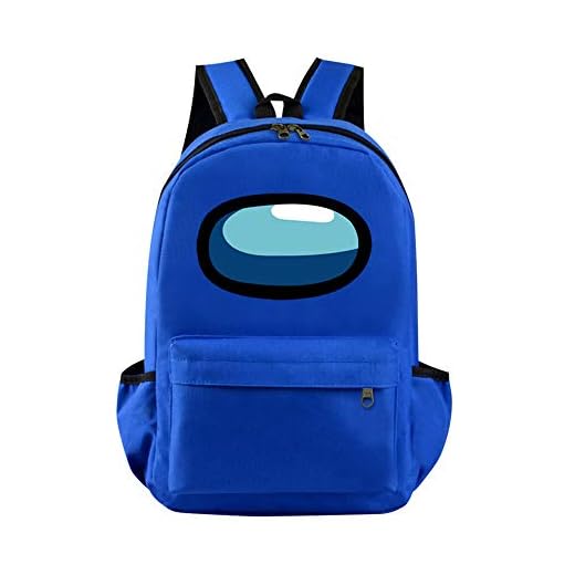 MHLYY Among us Mochila Escolar, Juego Among Us Bolsas Escolares de Impresión 3D Bolsa, Bolso de Bolsillo Oxford de Moda Impermeable para Chico e Niña