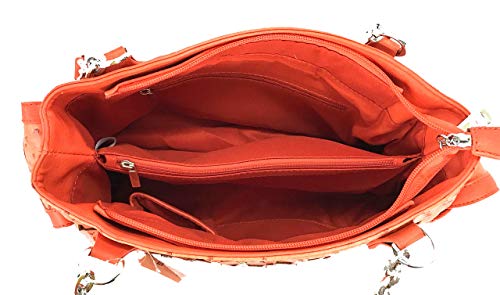 Diamond Flower Studded Rhinestone Concealed and Carry Purse4