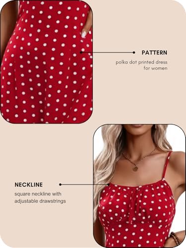 Image of GRECIILOOKS Women's One Piece Dresses - Stylish Midi Dress for Women | Summer Casual Wear for Events, Date & Evening Look