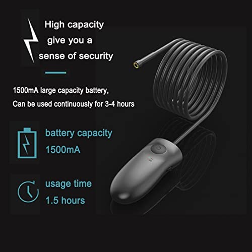 Borescopes WIFI autofocus endoscoop, met 5,0 megapixels industriële draadloze inspectiecamera, met 6 verstelbare LED… - Image 6