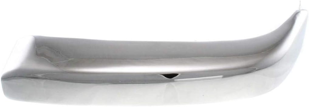 For Toyota Tacoma 1998 1999 2000 Bumper End Driver Side Front | Chrome | RWD/4WD | Replacement For TO1004165 | 5210304010
