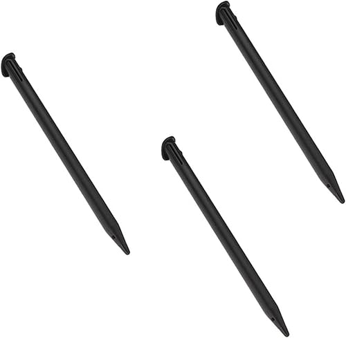 Miniatura 6 de XHBTS 3 piezas de plástico de repuesto para pantalla táctil, compatible con Nintendo New 3DS XL, 3DS LL (blanco)