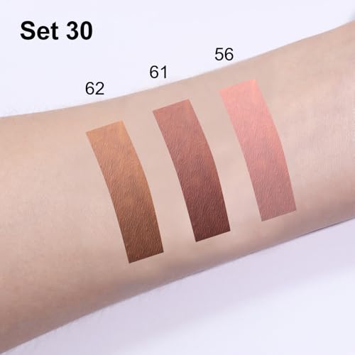 Image of evpct 3Pcs Pale Neutral True Nude Matte Lip Liner & Liquid Lipstick Stain Makeup Set for Women, Lip Liner Stain Long Lasting Waterproof Smudge Proof, Cruelty Free Lip Makeup 24 hours originales labios