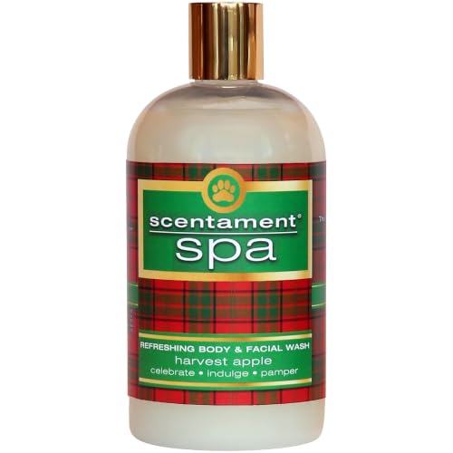 Image of Best Shot Scentament Spa Seasonal Facial & Body Wash, Harvest Apple, 16 oz