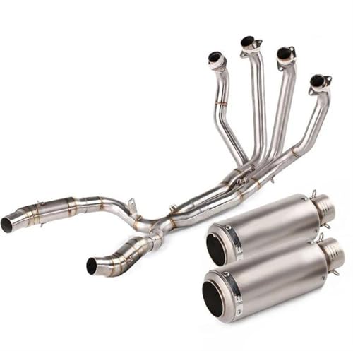 Collecteur liaison intermédiaire Z1000 tuyau d'échappement avant moto 2010-2018