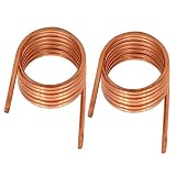 TOPBATHY 2pezzi Rame Morbidi Per Refrigerazione Serpentina Per Condizionatore d Aria Rame Resistente e Durevole