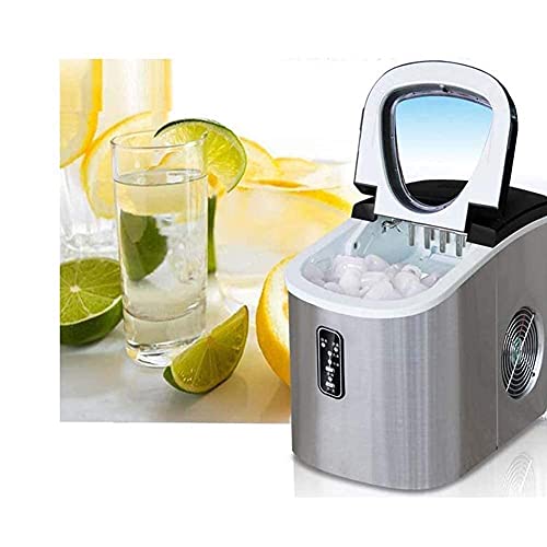 Máquina compacta para hacer cubitos de hielo 12kg miniatura 1