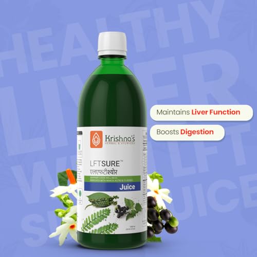 Image of Krishna's LFT Sure Juice - Enriched With 13 herbs - Natural Liver Cleanse & Detox Drink | Supports Liver Health & Digestion - 1000 ml