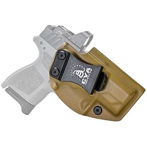 CYA Supply Co. Base Optics Ready (Flat Dark Earth) Inside Waistband Holster IWB Veteran Owned Company Fits