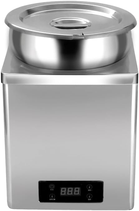 Stainless Steel Milk Warmer Pearl Pot 3L/7L Pearl Tapioca Flour Thermal Insulation Pot (3L)