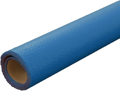 Dark Blue Leather Repair Patch, 53.9 x 19.6 Inch Self Adhesive Leather Repair Tape, Large Vinyl Leather Repair Kit for Furniture, Car Seats, Sofats, Couch, Office Chair