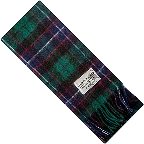 Écharpe Mitchell Modern I LUV LTD cachemire véritable tartan écossais