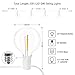 25Ft LED Outdoor String Lights, G40 Globe Patio String Lights Waterproof with 27 Shatterproof Bulbs, Hanging Outdoor Christmas Decorations Lights for Backyard Garden Bistro Wedding Party Decor, White