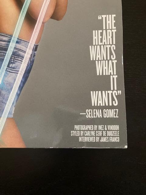 女性情報誌 V MAGAZINE(A) SP/2015 NO.94 SELENA GOMEZ Flashback Friday: V94 with Cover Star Selena Gomez - V Magazine