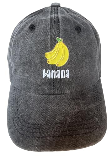 ADUPOKK Banana Hat Strawberry Hat Vintage Baseball Cap Cute Fruit Hat Funny Gifts for Men Women