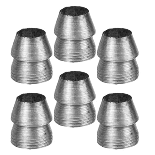 iplusmile 6 Piezas Cuña Divisoria de Hierro Mango para Martillo, Herramienta de Jardín Estable Fácil Instalación, Adecuado para Jardinería Artesanal Aire Libre