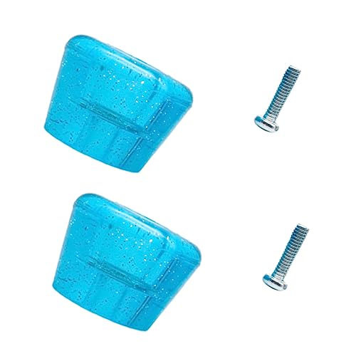 KOMBIUDA Roller Skates Brake Pad 4 Pack Roller Skating Parts for Hold Brake Skates