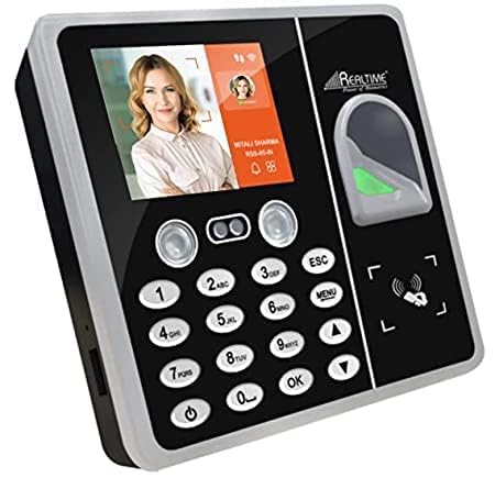 Realtime T304F WiFi Biometric Face, Fingerprint, Card, Password and Combinations Time Access Control, Time & Attendance (C... - Review, Price and Buying Guide