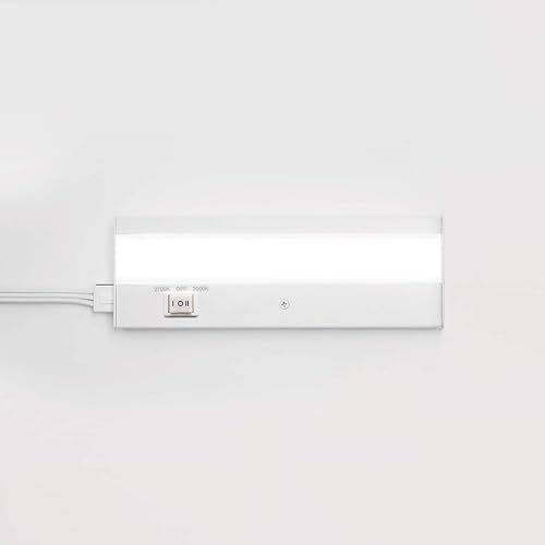 Miniatura 4 de Wac Lighting BA-ACLED8-2730AL Duo ACLED Barra de luz, doble opción de color, en acabado de aluminio cepillado 2700 K y 3000 K, 8 pulgadas, Blanco,